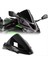 Motosiklet Cam Cam Rüzgar Deflektörü Sineklik Kawasaki Ninja ZX6R Zx-6r 2024 2025 Siyah (Yurt Dışından) 3