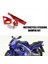Motosiklet Direksiyon Sabitleyici Damperi Montaj Braketi Seti Yamaha Yzf-R6 YZF600 2003 2004 2005 Siyah (Yurt Dışından) 4