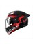 Kask Büyük Spoiler Motosiklet Kask Sezon Tam Yüz Yarış Kask Offroad Bisikleti Kask Flip Kask (54-61CM) (Yurt Dışından) 1