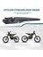 Motosiklet Arka Çamurluk Genişletilmiş Çamurluk Surron Işık Arı x / S Segway X260 X160 Elektrikli Kir Bisiklet Parçaları Karbon Fiber (Yurt Dışından) 4
