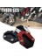 Motosiklet Kickstand Uzatma Plakası Ayak Yan Ayak Genişletme Pedi Augusta TV800 800SCS(KIRMIZI) (Yurt Dışından) 3
