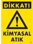 Dikkat Kimyasal Atık Uyarı Levhası 25 x 35 cm KOD:796 1