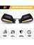 Çift Motosiklet El Muhafızları 7/8 Inç 22MM Gidon Handguard Kolu Koruyucu Bisiklet Fırça Rüzgar Guard (Siyah) (Yurt Dışından) 4
