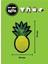 Ütü ile Yapışan Yama 7053 Ananas 2