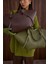 Maxi Shopper Çanta Acı Kahve 4