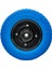 El Arabası Yük Taşıma Mavi Tekeri Rulmanlı Patlamayan Poliüretan Teker Pu Dolma Tekerlek 350X70 mm 4