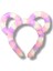 Kız Çocuk Peluş Tüylü Mickey Kulak Figürlü Pembe Mor Beyaz Renk Çocuk Taç 1