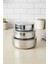 Stelo 3'lü Çelik Saklama Kabı ( 16-18-20 cm ) 6 Parça 5