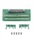 IDC40P 40PIN Konnektör Şerit Kesme Tahtası Terminal Blok Fişi Braket ile Plc Arayüzü, Plc, Dın Ray Ray Montaj (Yurt Dışından) 1