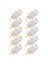 10PCS Rf Konnektör Uhf Erkek Konnektörü Rg8 RG58 Kablo Lug Anten Konnektörü PL259 (Yurt Dışından) 3