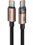 CA-5581 100w Type-c to Type-C Şarj ve Data Kablosu 1,2m Gold 1