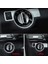 Far Anahtarı Kapak Döşeme Sticker Araç Stil Aksesuarları Mercedes Benz A W176 B W246 C W204 E Sınıfı W212 Gla Glk (Yurt Dışından) 2
