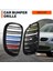 Araba Parlatıcı Siyah Ön Kaput Böbrek Çift Hat Izgara Mesh Sport Racing Izgaraları Bmw E60 E61 5 Serisi M5 04-09 M Stil (Yurt Dışından) 5