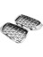 2pcs Set Ön Böbrek Grilles Elmas Meteor Tarzı Krom Bmw X3 X4 F25 F26 14-18 (Yurt Dışından) 3