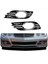 3x Araç Ön Sis Fark Izgara Krom Trim Kapak Mercedes-Benz E-Serisi W211 07-09 A2118851174 A211851274 (Yurt Dışından) 5