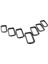 68109865AA Araba Merkezi Izgara Trim Çerçeve Grille Döşeme Kalıp Kalıp Kalıp Kalıp Ekleme Pusulası 2011-2016 CH1210111 Parlak Siyah (Yurt Dışından) 5