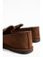 Konforlu Kadın Süet Mokasen Ayakkabı Loafer 3