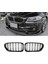 Araba Karbon Fiber Parlak Çift Çift Sıslar Ön Böbrek Izgara For-Bmw 5 Seri F10 F11 M5 2010-2016 (Yurt Dışından) 3