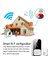 Akıllı Kapı Zili Wifi Kablosuz Çağrı Iki Yönlü Interkom Kamera Telefonu Uzaktan Video Ev Koruma Gece Vizyon Çan Kamera (Yurt Dışından) 4