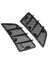 2pcs Araba Ön Kaput Hava Havalandırma Izgarası Kapak Hava Akışı Alım Davlumbazları Mercedes Benz W164 ml / Gl Sınıfı 2008-2011 (Yurt Dışından) 3