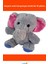 Sevimli Peluş Fil 24 cm Yumuşak Hediye Oyuncak 2