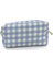Mavi Çizgili Makyaj Çantası 3