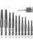 Vida Extractor Seti 10 Pc Vida Extractor 1/4inch Hex Shank Kırık Vida Extractor Vidalı Çıkarma ve Extractor Bit Seti (Yurt Dışından) 1