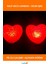 LED Işıklı Kırmızı Kalp Gece Lambası 1