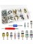 102PCS Klima Valf Çekirdek Valf Çekirdekleri A/c R12 R134A Aksesuarlar Kiti Valf Kök Çekirdekleri Onarım Aracı Çeşitleri (Yurt Dışından) 1