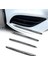 4pcs Ön Tampon Ön Sis Izgara Trim Şeritleri Mercedes Benz CLA200 Cla 260 2020-2023 Araba Stil Dekorasyon Sticker (Yurt Dışından) 3