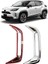 Toyota Yaris Için Cross 2020 2021 Araba Krom Arka Reflektör Sis Işık Lamba Kapağı Trim Çerçeve Çerçeve Araba Stil (Yurt Dışından) 5