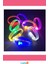 Sarı 3 Modlu LED Işıklı Esnek Parti Bilekliği 4