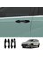 Araba Dış Yan Kapı Kolu Kapak Kaplama Hyundai Kona 2024+ Dış Kapı Kolu Trim Aksesuarları Parlak Siyah (Yurt Dışından) 3