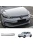 Araba Parlak Siyah Ön Tampon Örgü Merkezi Izgara Izgara Kalıp Şeritleri Kapak For-Vw Golf 8 Mk8 2021 2022 (Yurt Dışından) 2