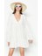 Beyaz Elbise Pareo Kadınlar İçin Şık Yazlık Tasarım Rahat Kullanım 7