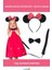 Minnie Mouse Taç Kuyruk Papyon Kostümü 1