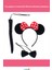 Minnie Mouse Taç Kuyruk Papyon Kostümü 2