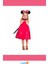 Minnie Mouse Taç Kuyruk Papyon Kostümü 3