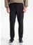 Gmg Fırenze Lastikli Bel Normal Paça Jogger Siyah Erkek Pantolon GU25MFW01010 2