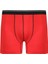 - Erkek Pamuk Likralı Boxer Kırmızı 3