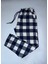 Yumuşak Dokulu Rahat Kalıp Kışlık Unisex Pazen Pijama Pantolonu Ekru -Konforlu Stilin Yeni Hali 1