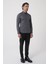 Regular Fit Erkek Uzun Kol Cepsiz Pamuk Antrasit Gömlek GMCZG250134_D58 4