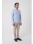 Erkek Regular Fit Uzun Kol Açık Mavi Gömlek GMKTN250016_33 3