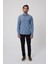 Erkek Regular Fit Uzun Kollu Denim Casual Gömlek GMDNM252165_D35 3