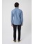 Erkek Regular Fit Uzun Kollu Denim Casual Gömlek GMDNM252165_D35 5