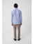 Erkek Regular Fit Uzun Kol Mavi Gömlek GMKTN250016_D35 5