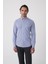 Regular Fit Uzun Kol Erkek Pamuk Lacivert Gömlek GMCZG250019_D39 1