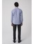 Regular Fit Uzun Kol Erkek Pamuk Lacivert Gömlek GMCZG250019_D39 4