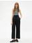 Keten Pantolon Bol Paça Crop 3SAK40294PW 1