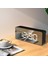 Dijital Çalar Saat Usb/pil Aynalı LED Termometre Alarm Gece Modlu Eletronik Saat 1